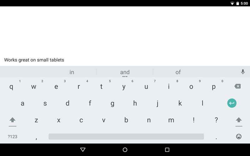 Google keyboard Android