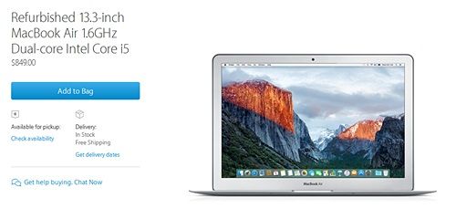 Beli MacBook Refurbishad Resmi Apple