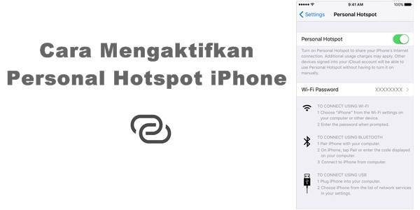 Cara Mengaktifkan Hotspot iPhone