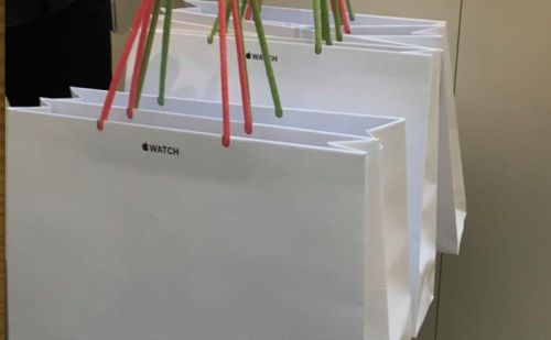 Kantung Kertas Apple Store