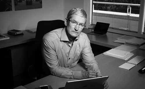 Tim Cook di majalah TIME