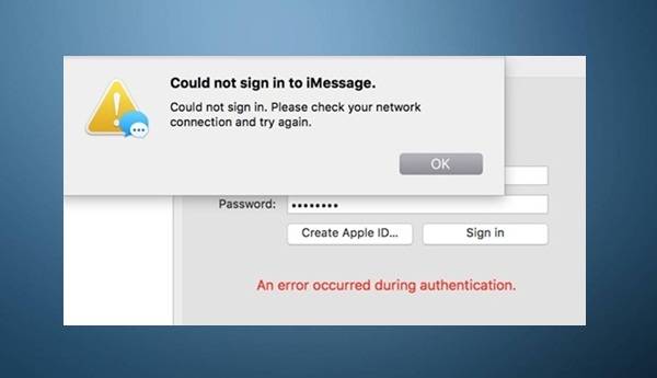 Update OS X 10.11.4 iMessage Error