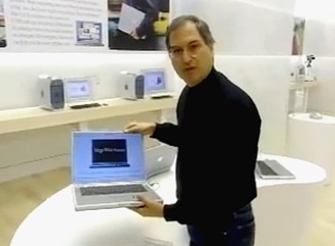 Steve Jobs Memperkenalkan Apple Store Tahun 2001