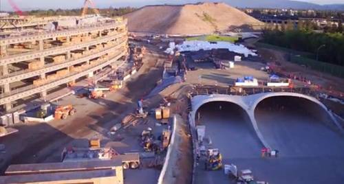Video Drone Apple Campus 2