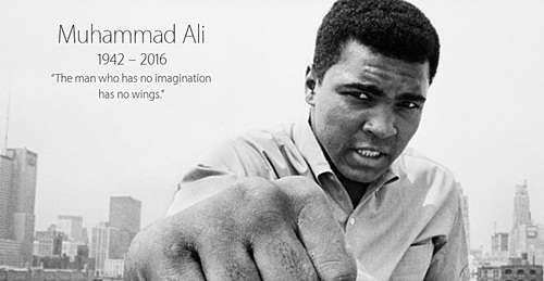 Website Apple Menampilkan Muhammad Ali