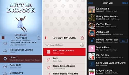 Aplikasi Streaming Musik Radio iOS
