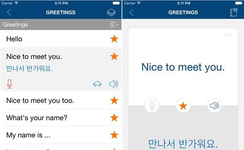 Aplikasi Belajar Bahasa Korea iPad