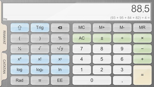 Aplikasi kalkulator Untuk iPhone Terbaik