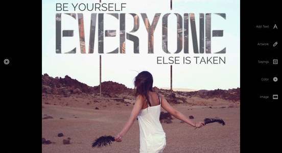 aplikasi pembuat tulisan foto