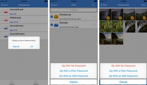 Cara Membuat File Zip Rar Di Iphone Menggunakan Izip