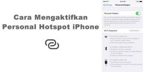 2 Cara Mengaktifkan Personal Hotspot iPhone (UPDATED)