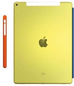 Joy Ive Mendesain iPad Pro Warna Kuning Untuk Program Amal